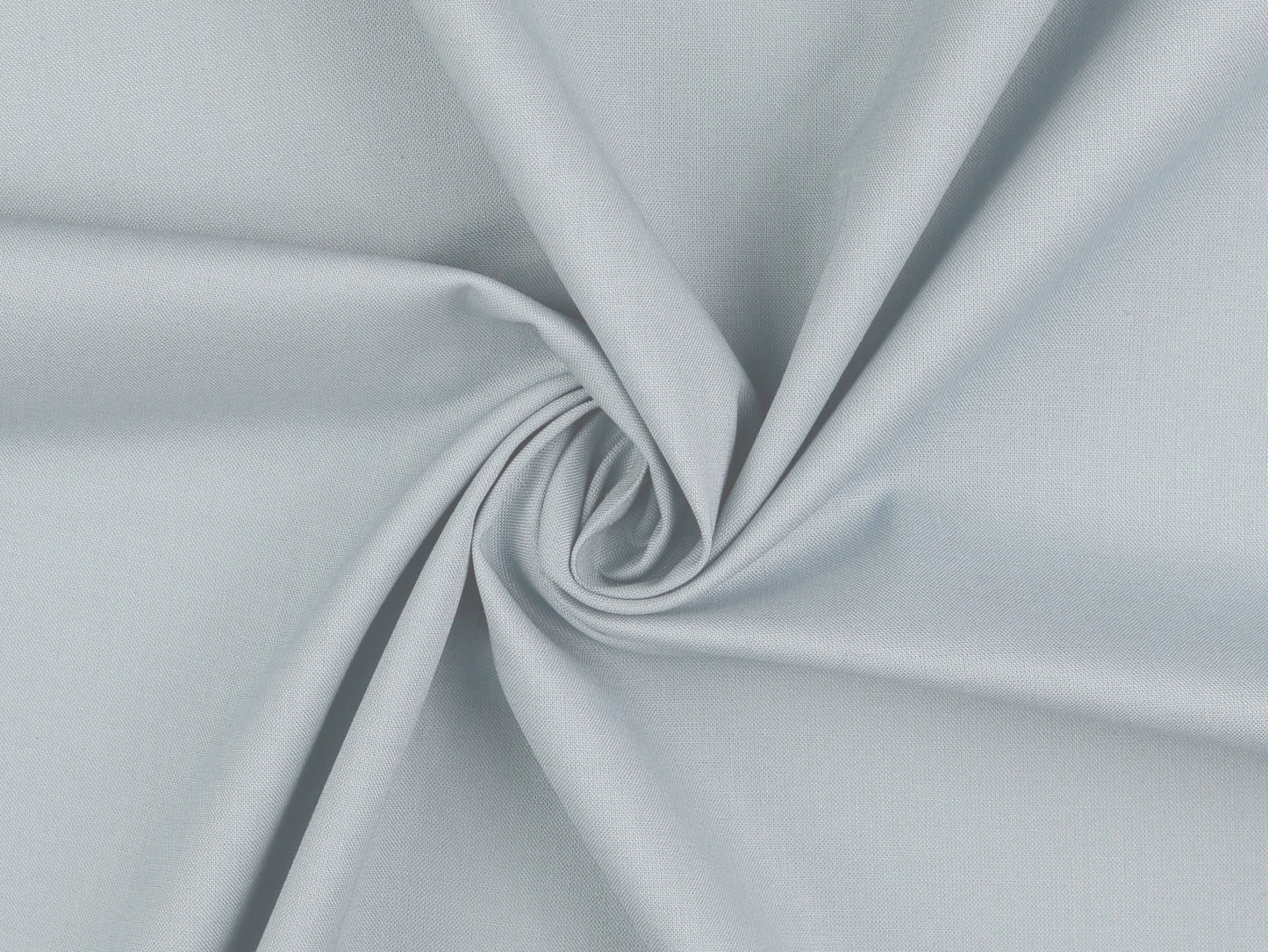 Baumwollstoff Uni Pastell Hellgrau