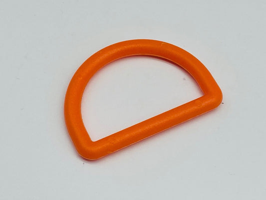 D-Ring 40 mm Orange Kunststoff