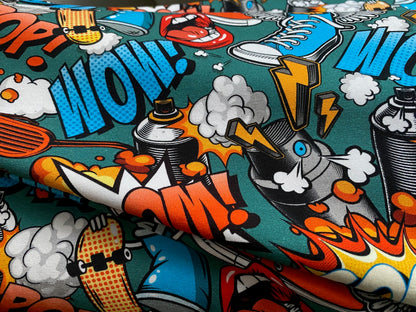 Jersey Comic Graffiti