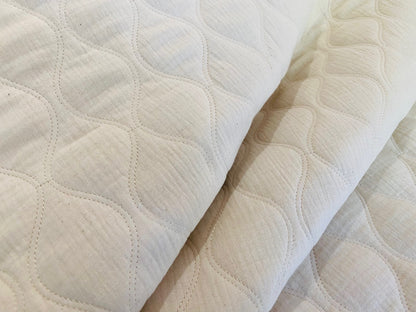 Baumwollstepp gefüttert Natur