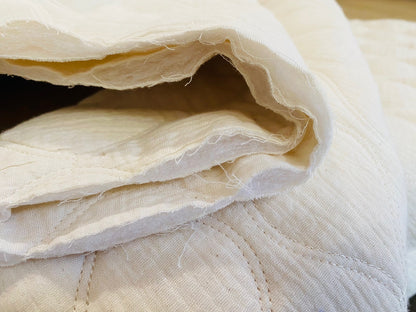 Baumwollstepp gefüttert Natur