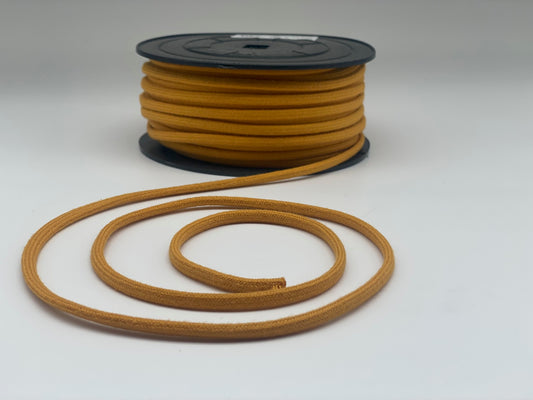 Baumwollkordel Senf 4 mm