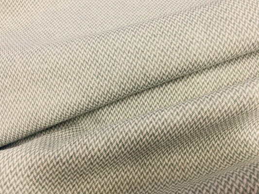 Jacquard-Jersey Zickzack Mint