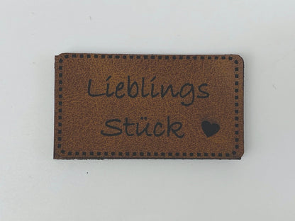 Lable Lieblingsstück Weiches Kunstleder