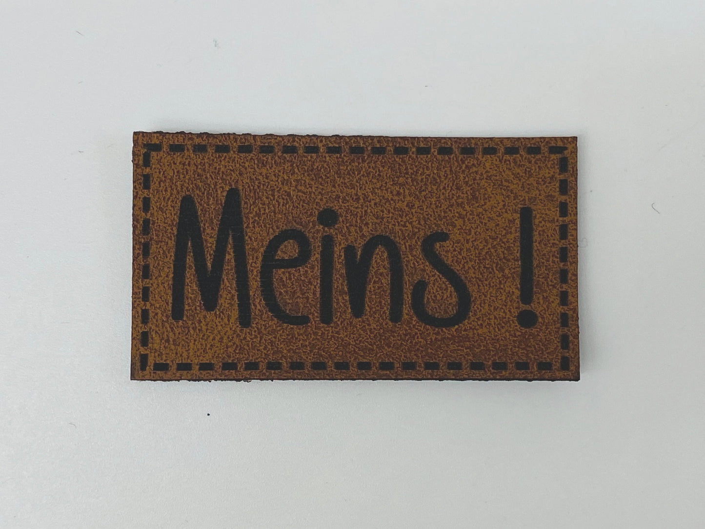 Meins Weiches Kunstleder-Lable