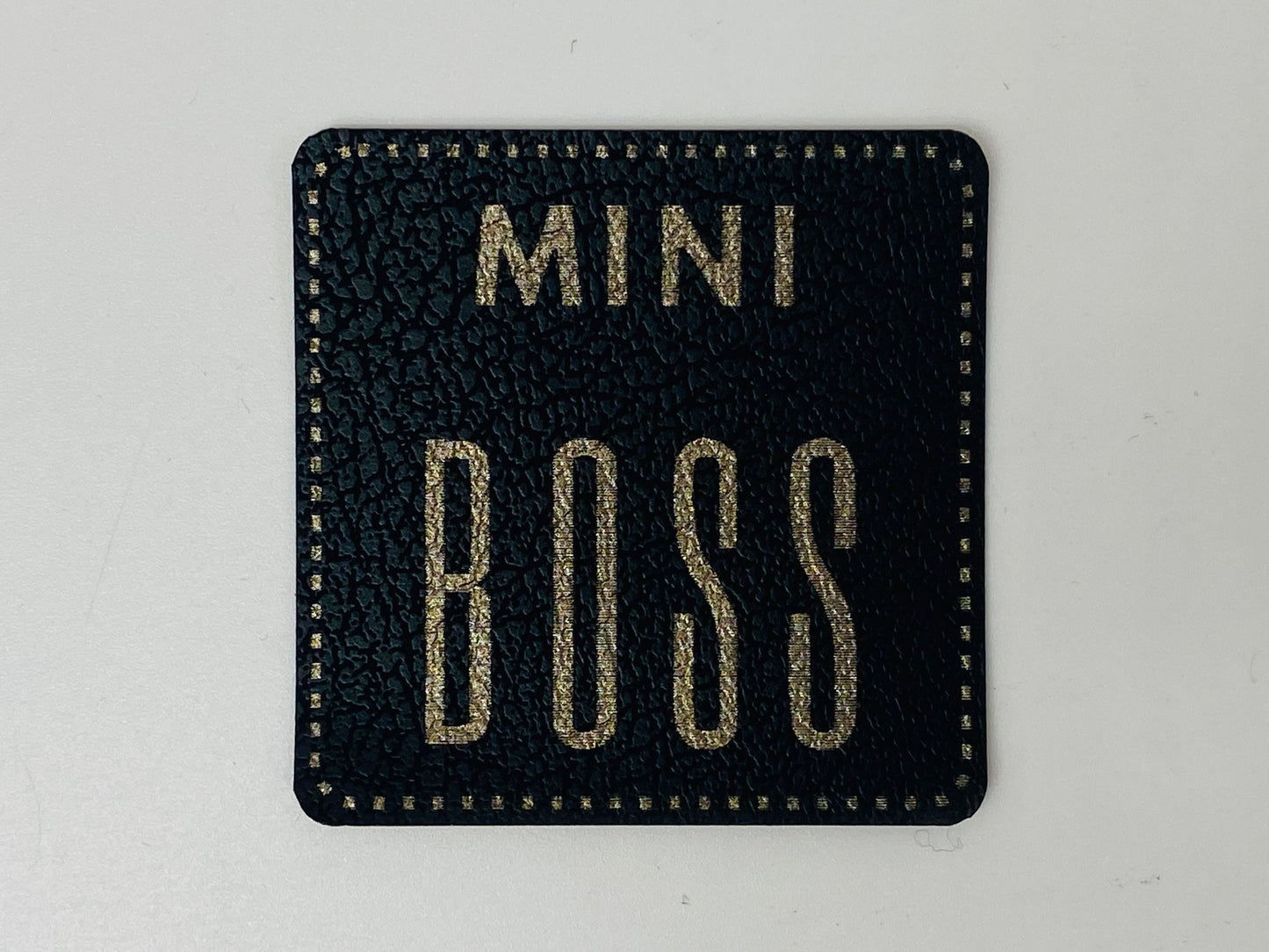 Mini Boss Weiches Kunstleder-