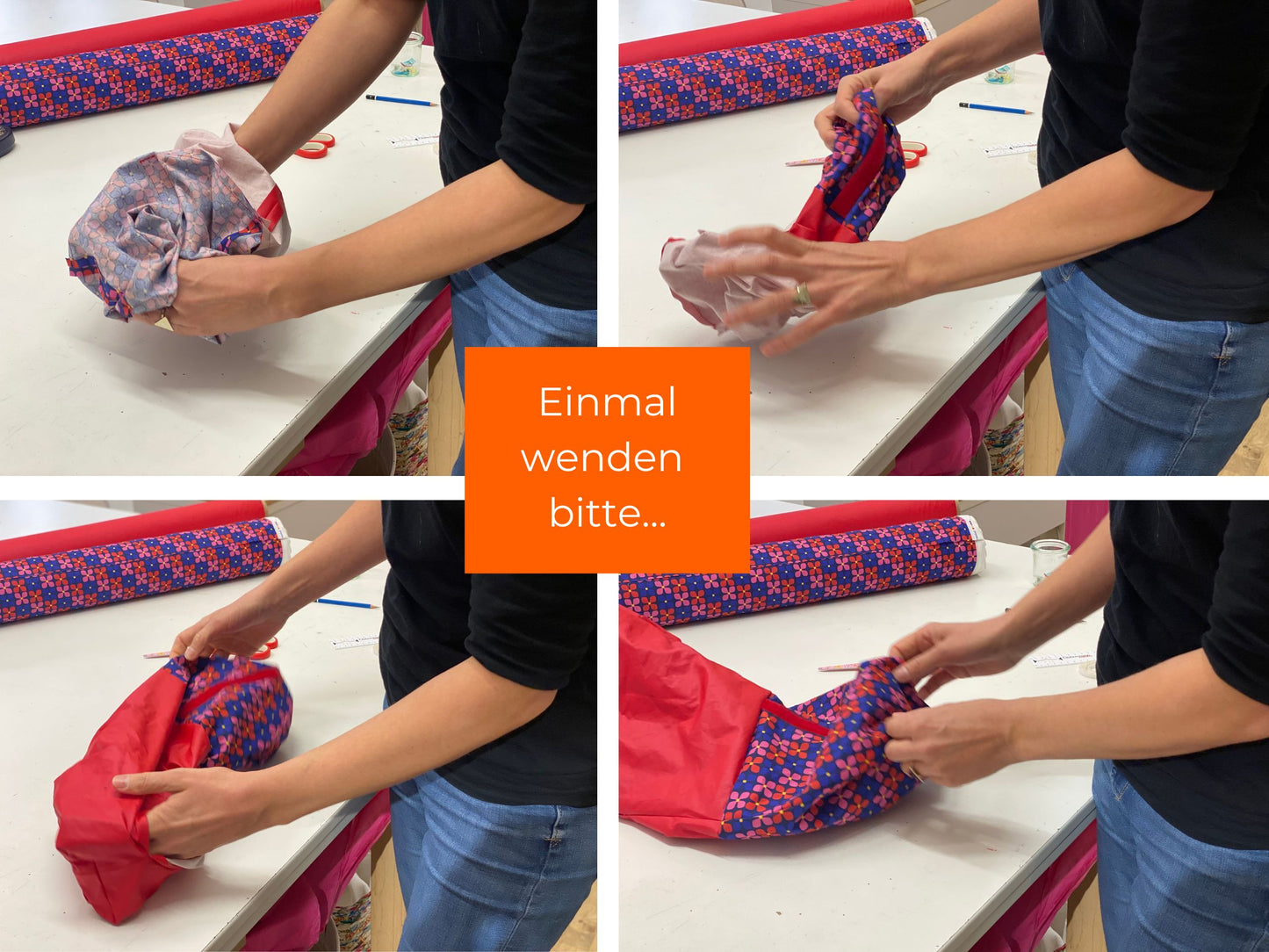 smilla Nähpackage L Retroflower für