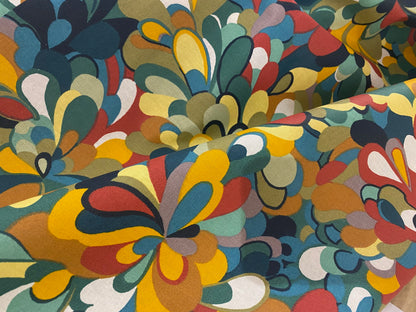 Wachstuch Bunte Blütenblätter Herbst