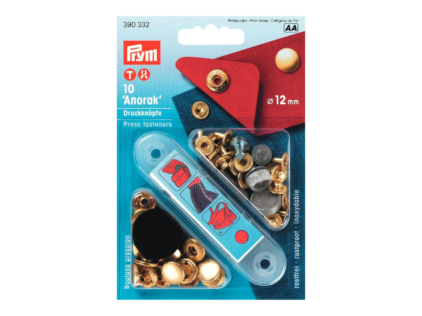 Prym Druckknopf Anorak 12 mm