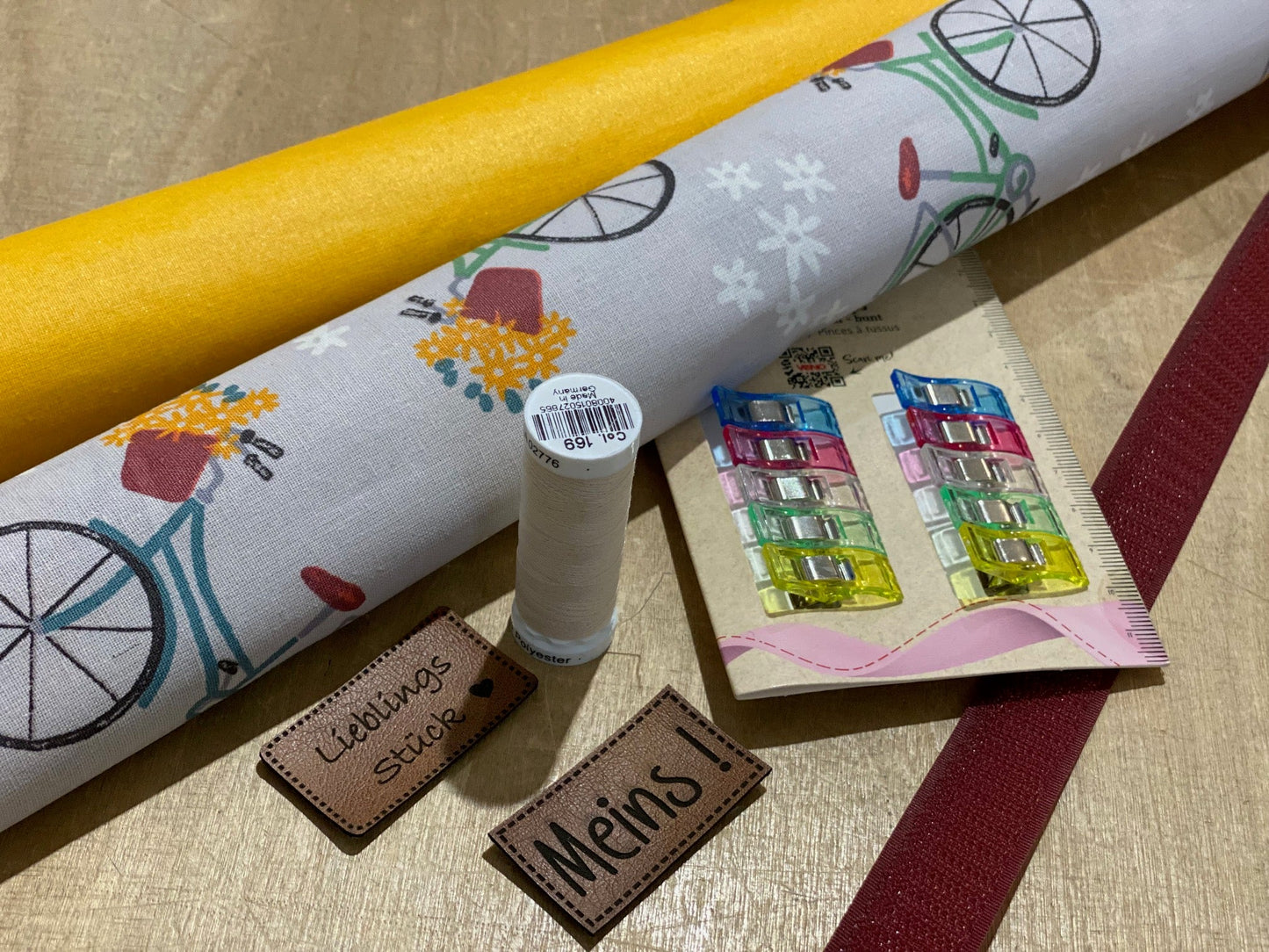 smilla Nähpackage S Bike für 2-3 Lunchbags
