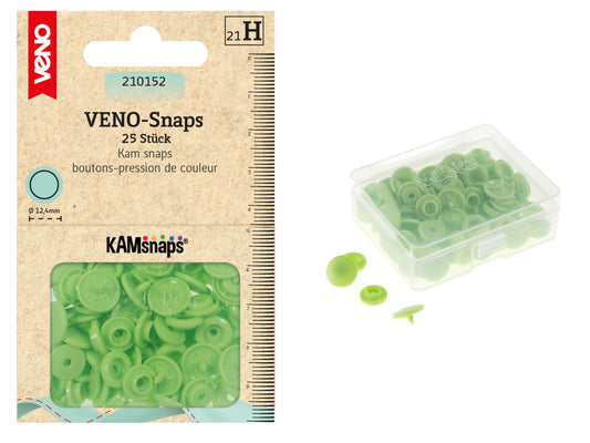 VENO-Snaps Druckknöpfe Grün