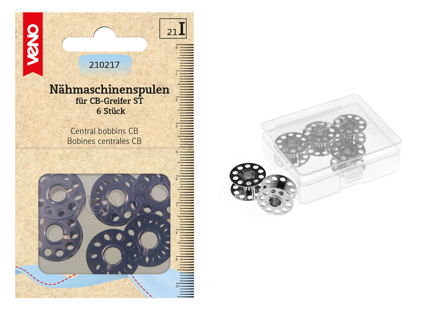 VENO Naehmaschinenspulen für  CB