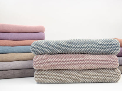 Strickjersey Elisa Warmes Grau/Taupe