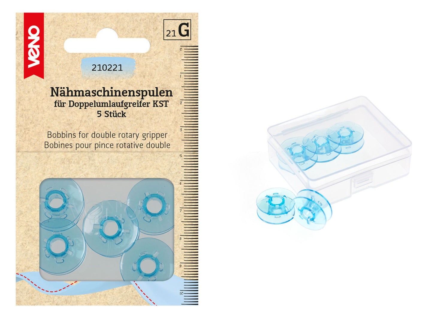VENO Nähmaschinenspulen für