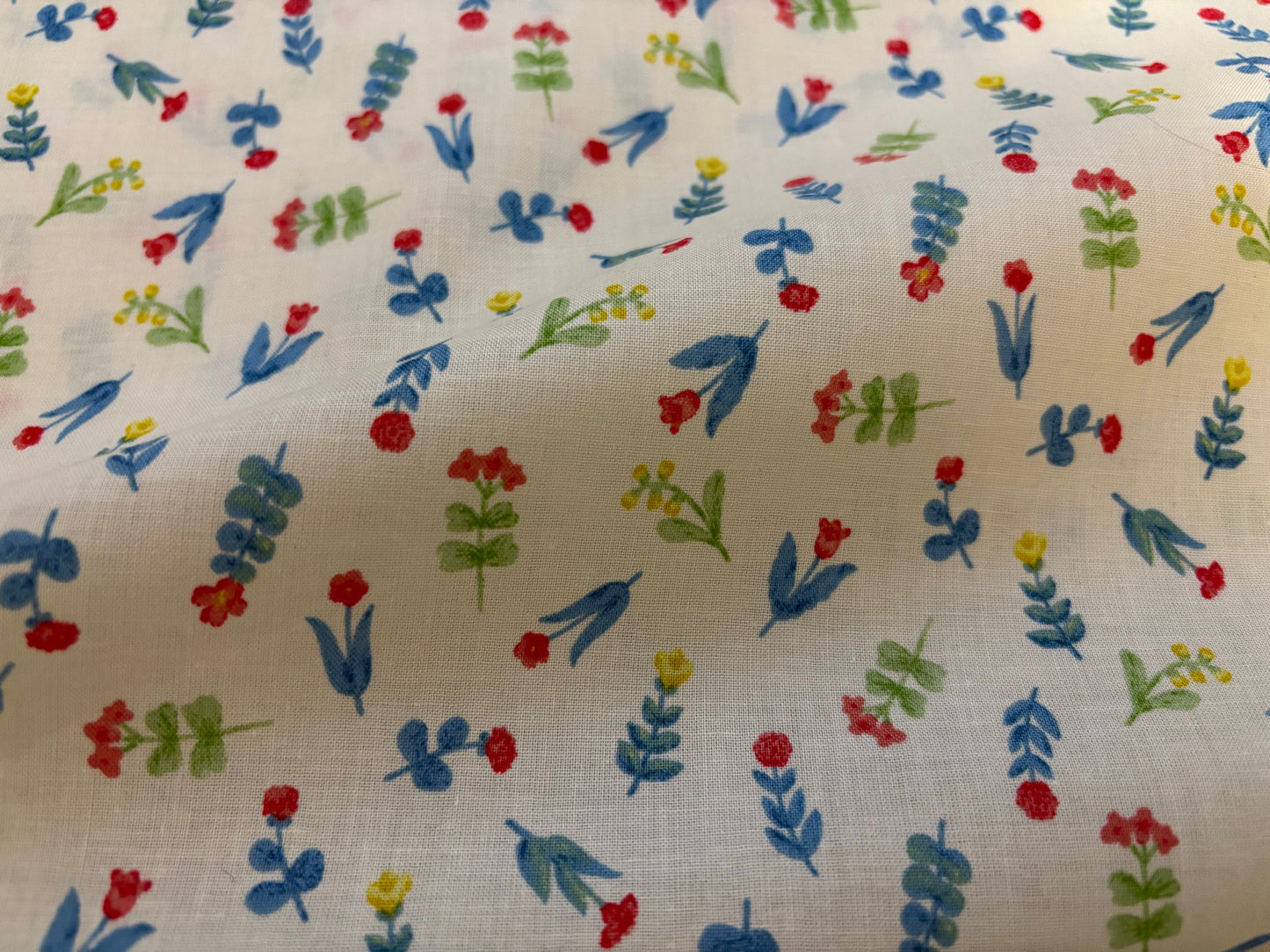 Baumwollstoff Einfach nur Blümchen