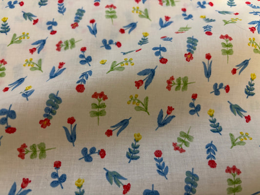 Baumwollstoff Einfach nur Blümchen