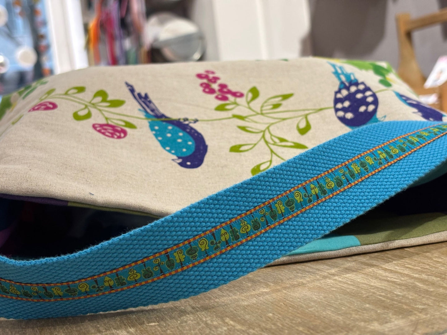 Gurtband Türkisblau Extrastark 32 mm