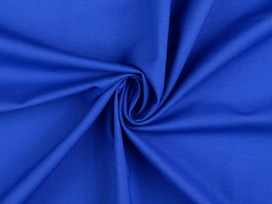 Baumwollstoff Kobaltblau