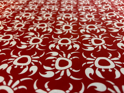 BIO-Canvas Krebse Rot Natur