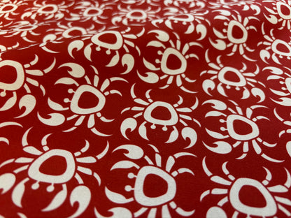 BIO-Canvas Krebse Rot Natur