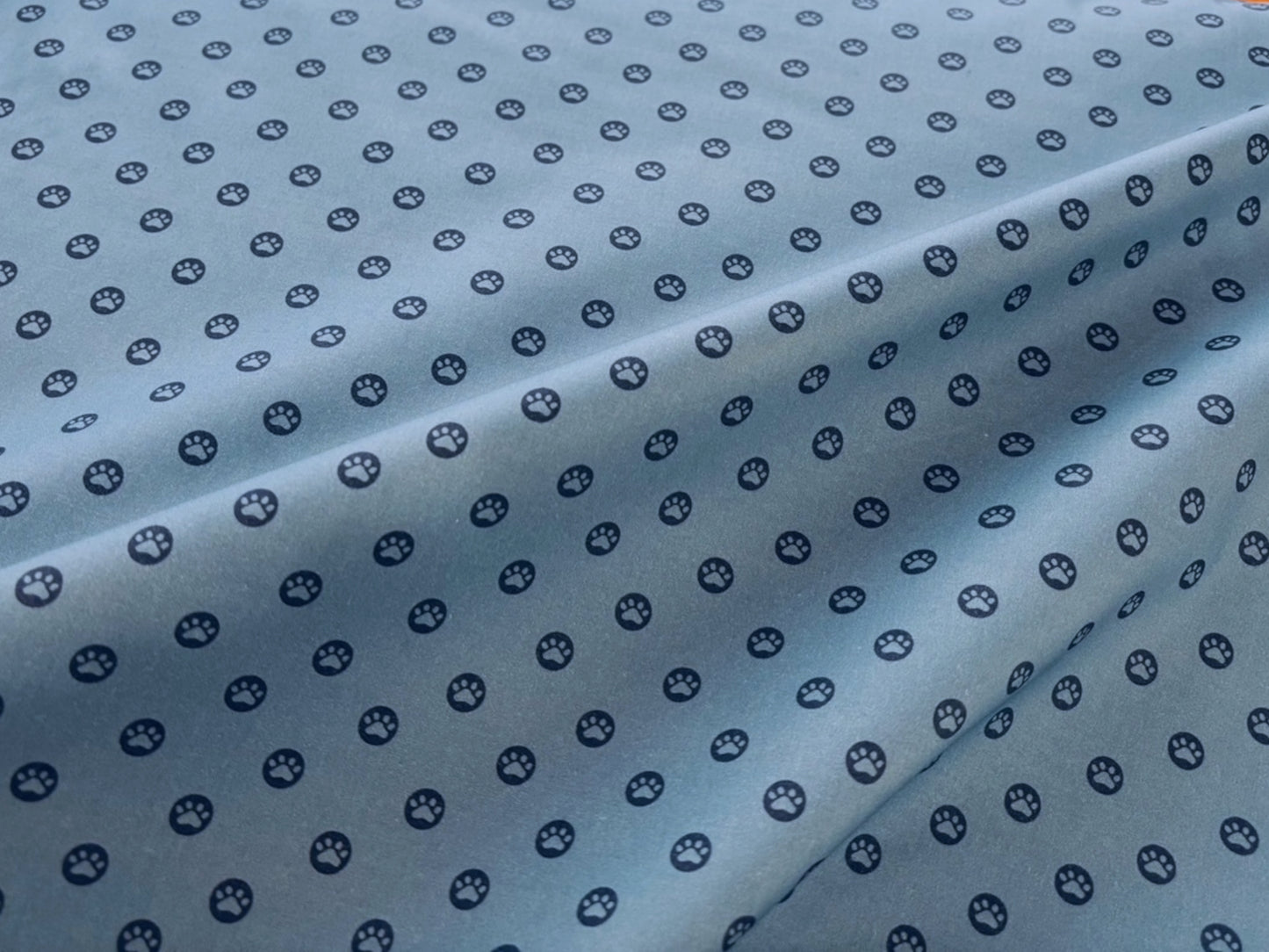 Baumwollstoff Here Kitty Pfoten