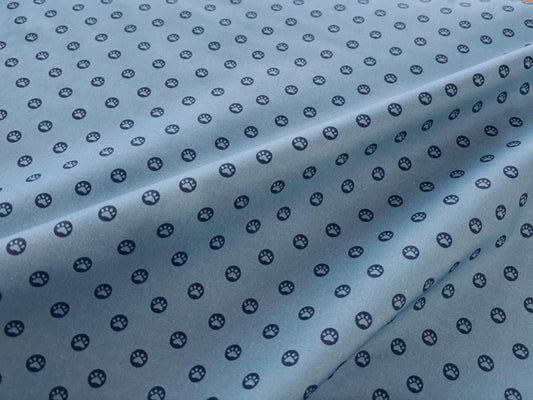 Baumwollstoff Here Kitty Pfoten