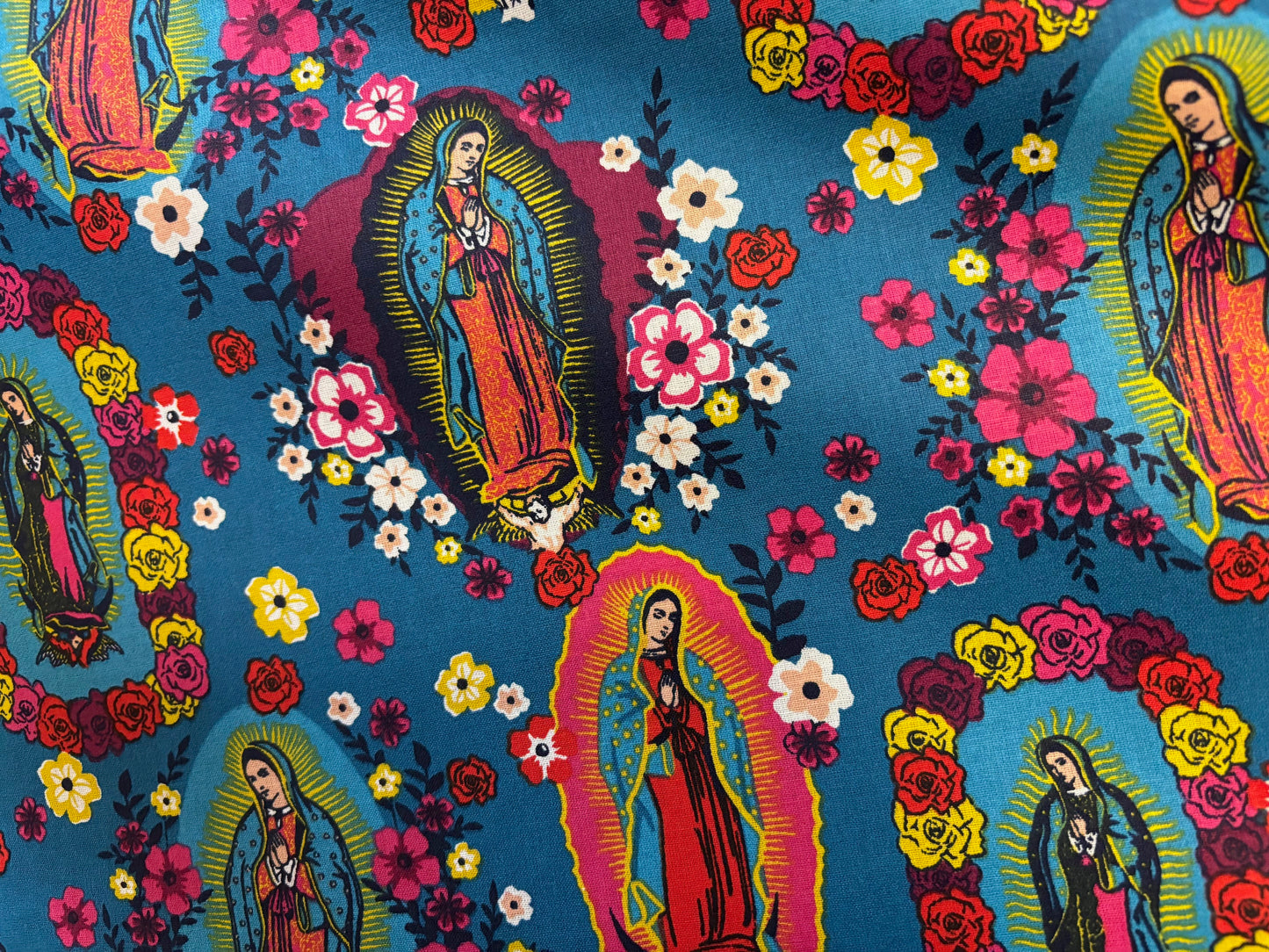 Baumwollstoff Maria Vierge Lorraine