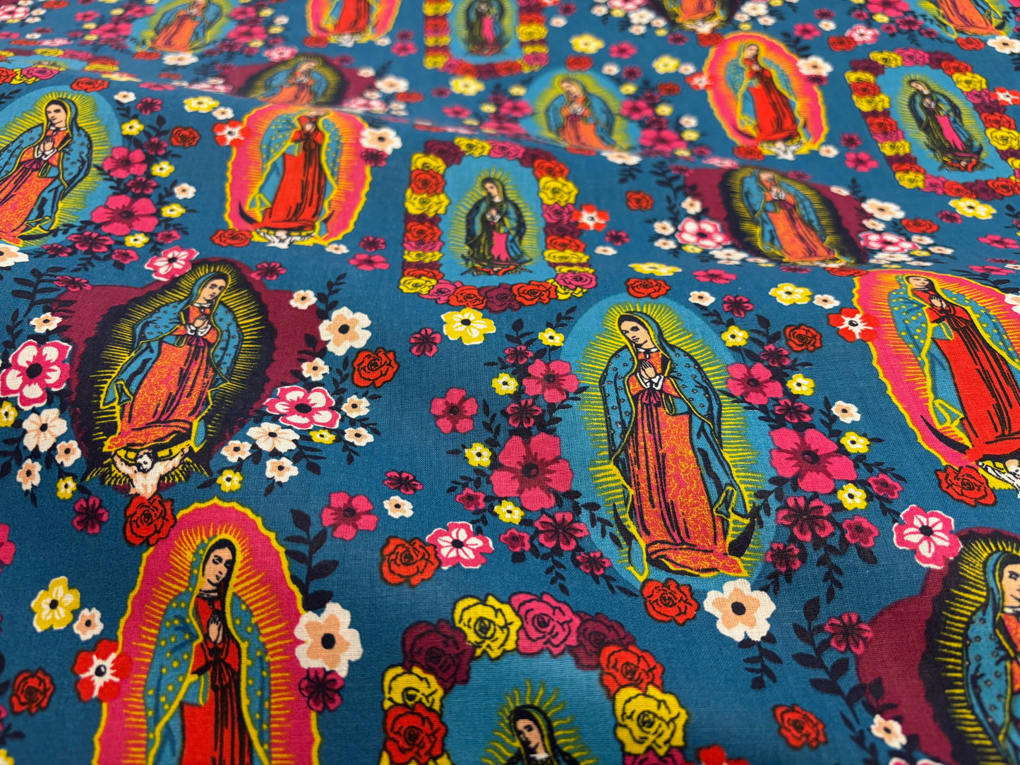 Baumwollstoff Maria Vierge Lorraine