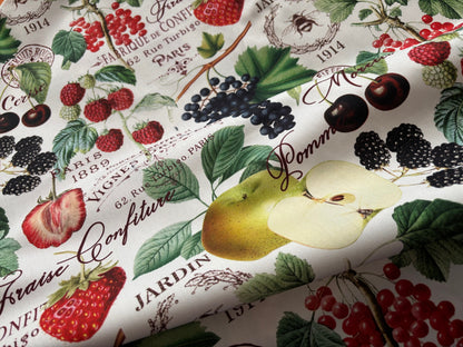 Canvas Fruits Francaise Früchte