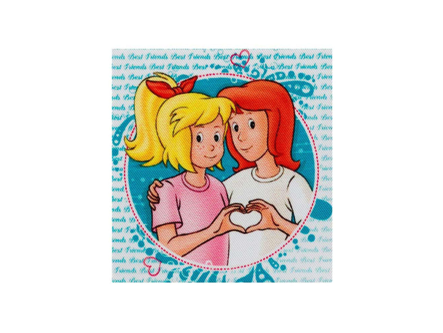 BIBI und TINA© mit Herz Bügelbild/Applikation