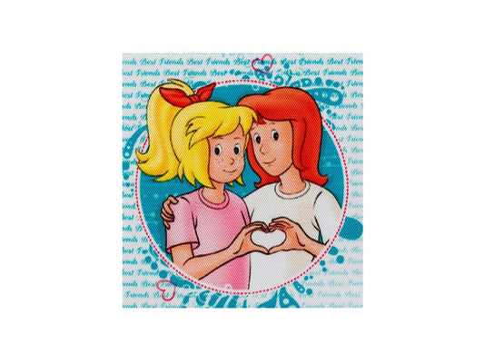 BIBI und TINA© mit Herz Bügelbild/Applikation
