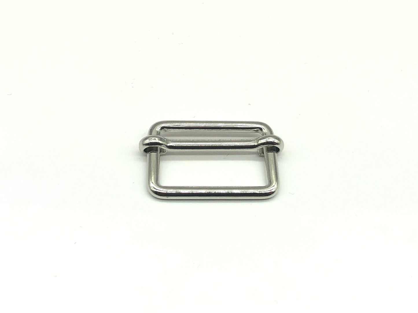 Leiterschnalle Metall 20mm Silber