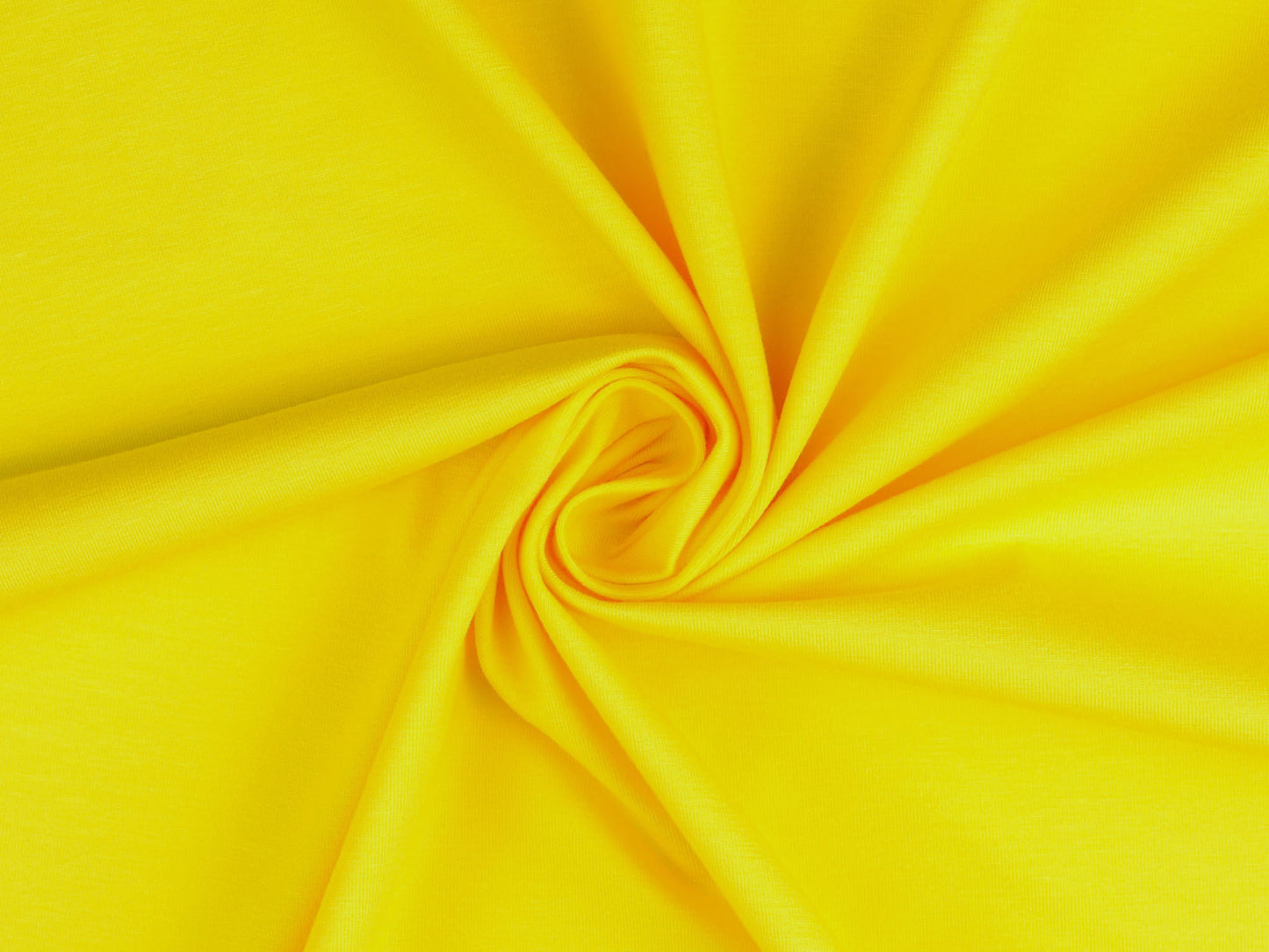 Jersey Organic Bambus Zitronengelb