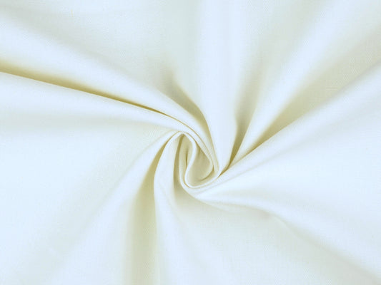 Canvas Uni Naturweiß OFF White