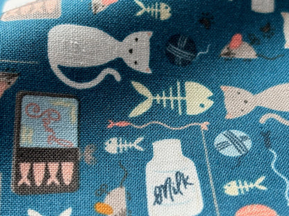 Baumwollstoff Kitty Kats Favorite