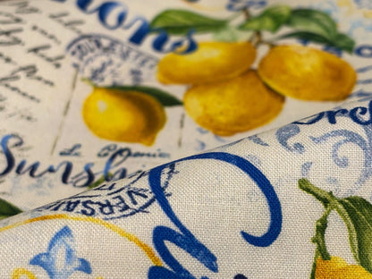 Baumwollstoff Lemon Zitronen