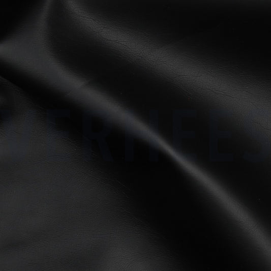 Lederimitat Schwarz Soft Kunstleder