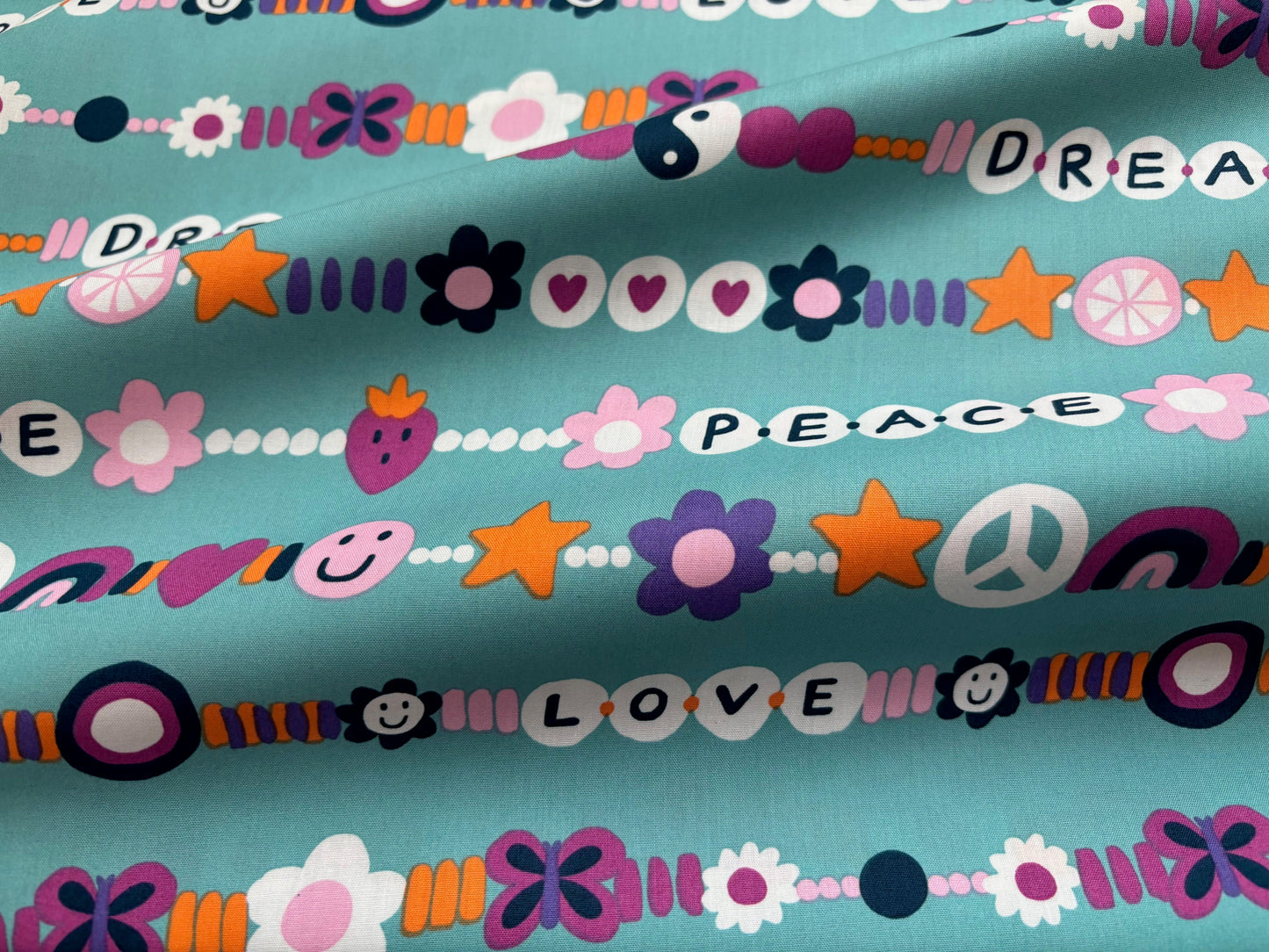 Baumwollstoff Freundschaftskettchen