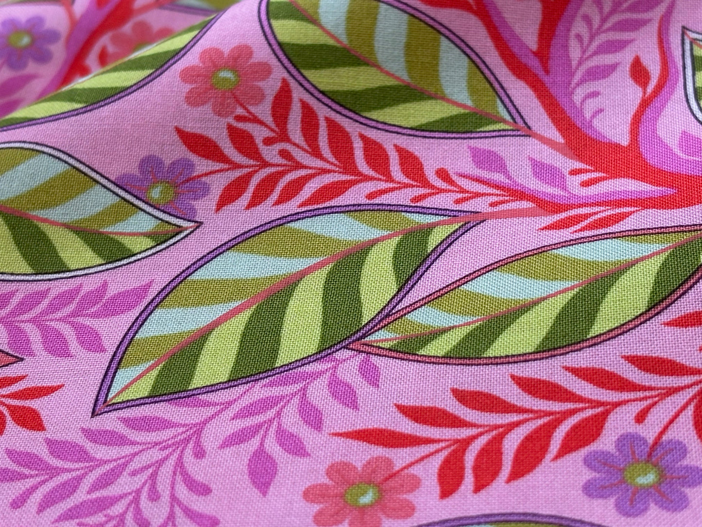 Baumwollstoff Eulen Full Moon