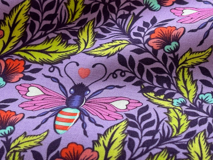 Baumwollstoff Nachtfalter Full Moon