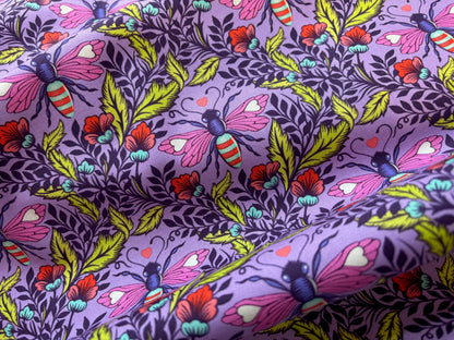 Baumwollstoff Nachtfalter Full Moon