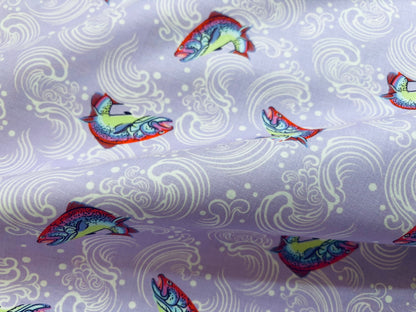 Baumwollstoff Fische Full