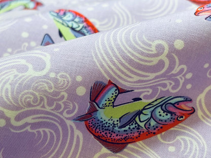 Baumwollstoff Fische Full