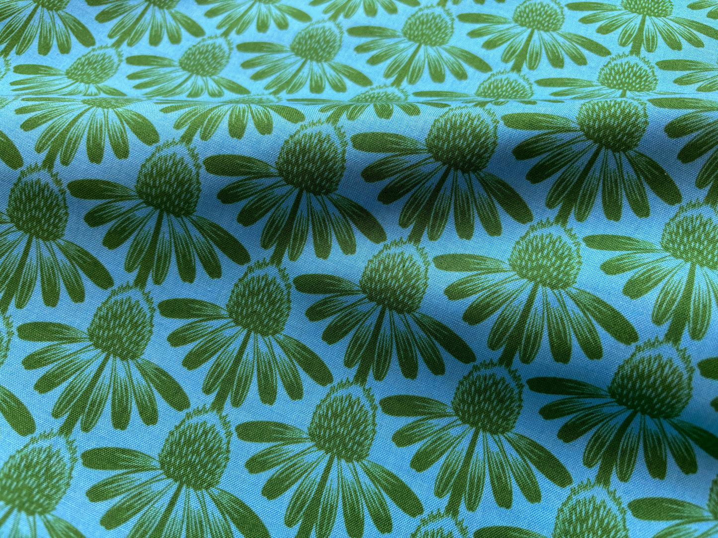 Baumwollstoff Echinacea Indelible