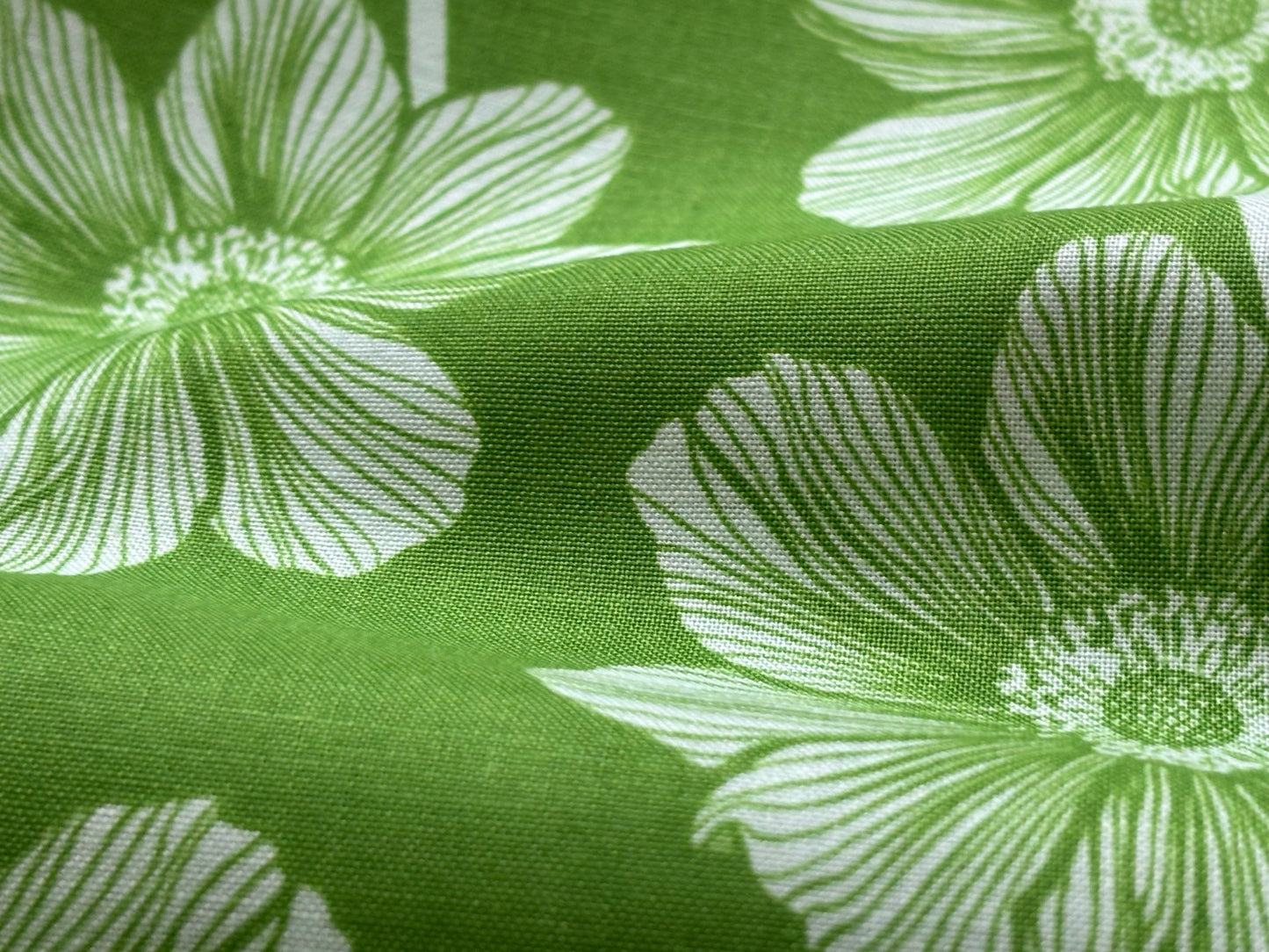 Baumwollstoff Blumen Indelible