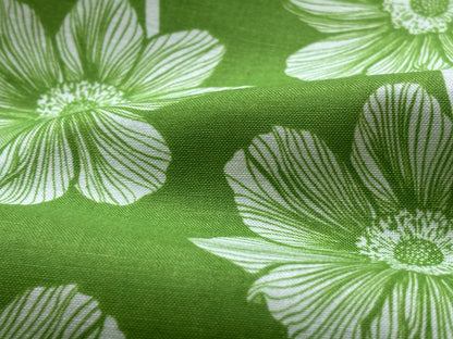 Baumwollstoff Blumen Indelible