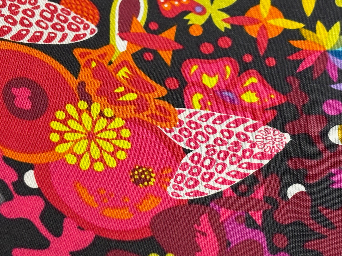 Baumwollstoff Schmetterlinge und