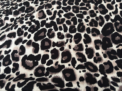 Jersey Leo Schwarz Graubraun