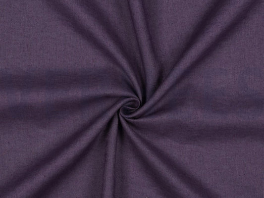 Leichtes Leinen Aubergine