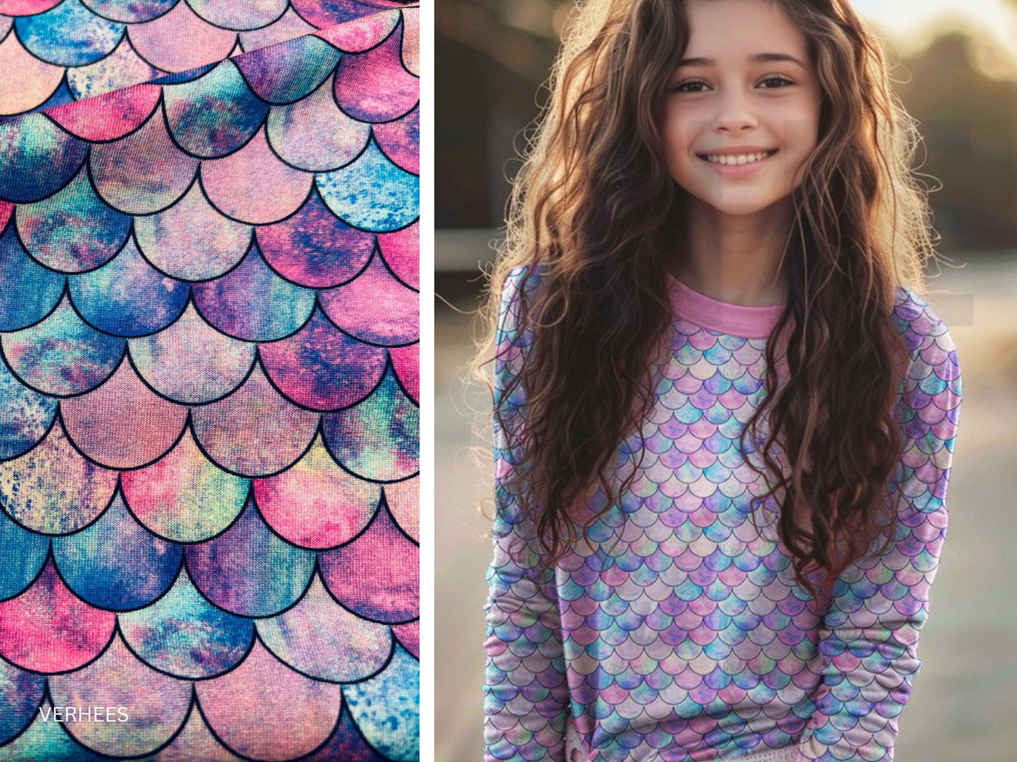 Jersey Schuppen Mermaid